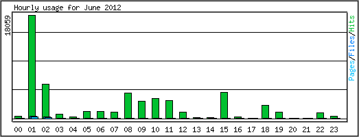 Hourly usage