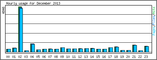 Hourly usage