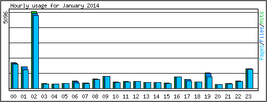 Hourly usage