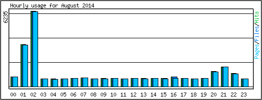 Hourly usage