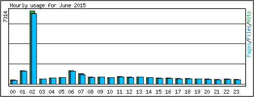 Hourly usage