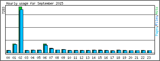 Hourly usage