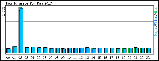 Hourly usage