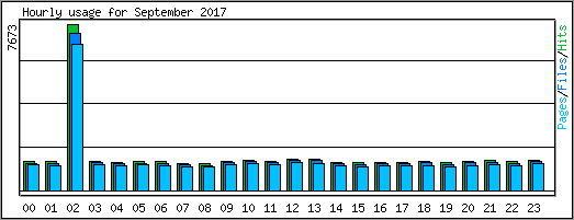 Hourly usage