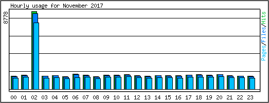 Hourly usage