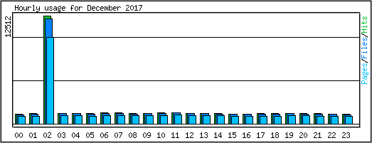 Hourly usage