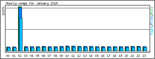 Hourly usage